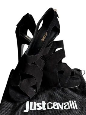 Just Cavalli Black Heels – Excellent Condition. Size 39